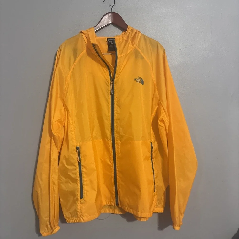 THE NORTH FACE Hommes Jacket Nylon Jacket XXL Summit Gold Windbreaker